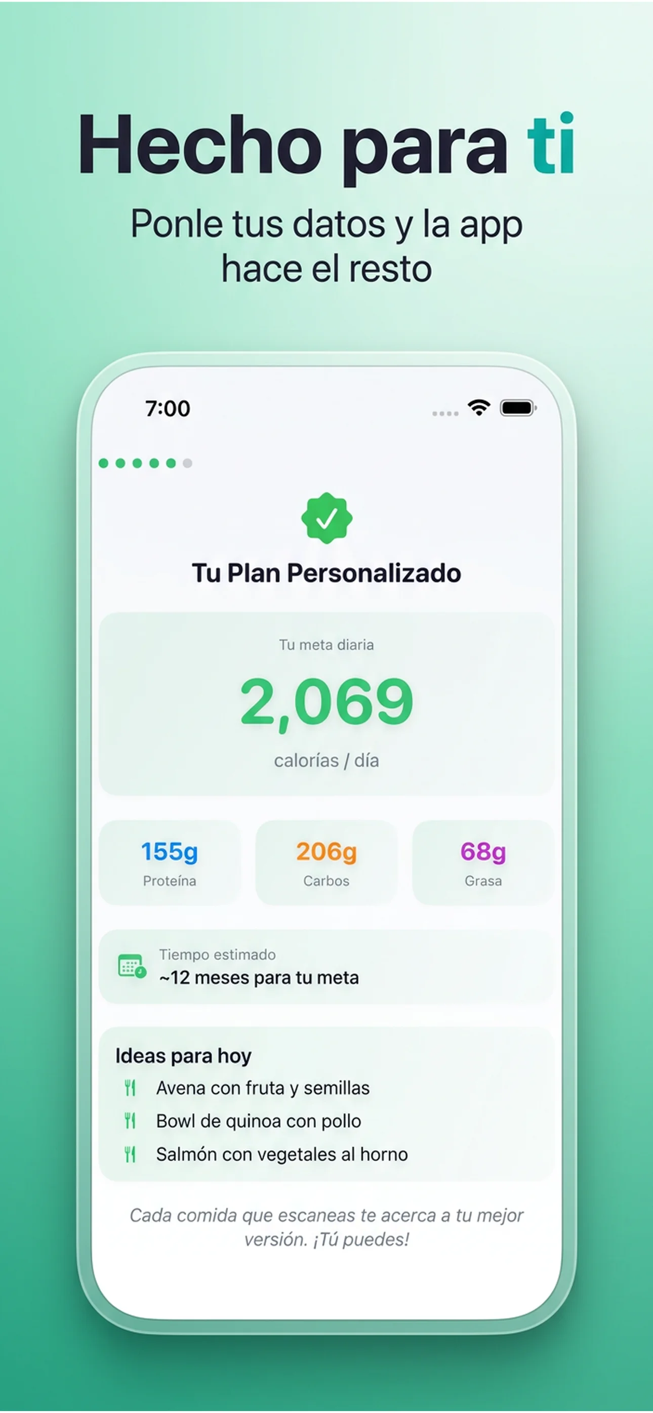 Calorias IA - Bajar de Peso screenshot 3
