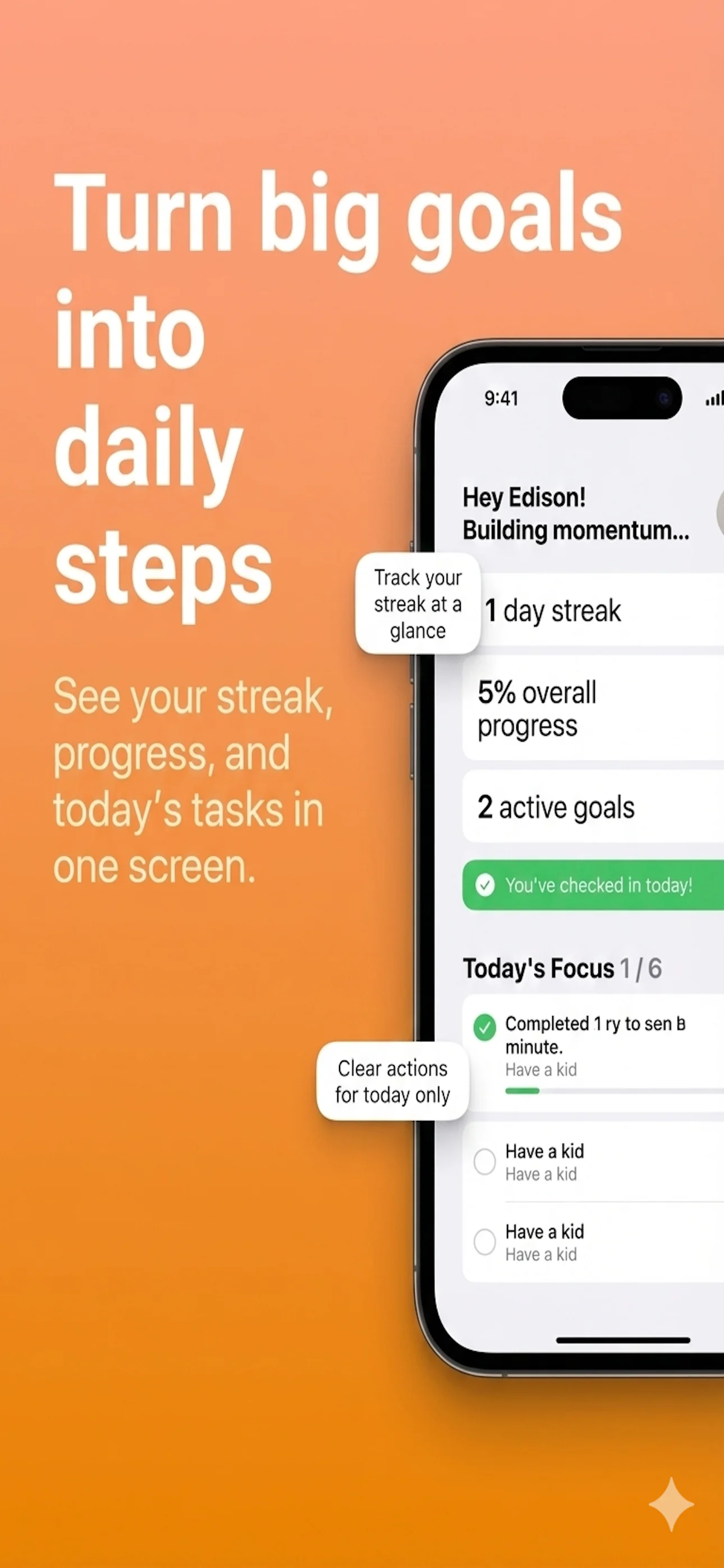 New Year New You :Goal Tracker screenshot 1