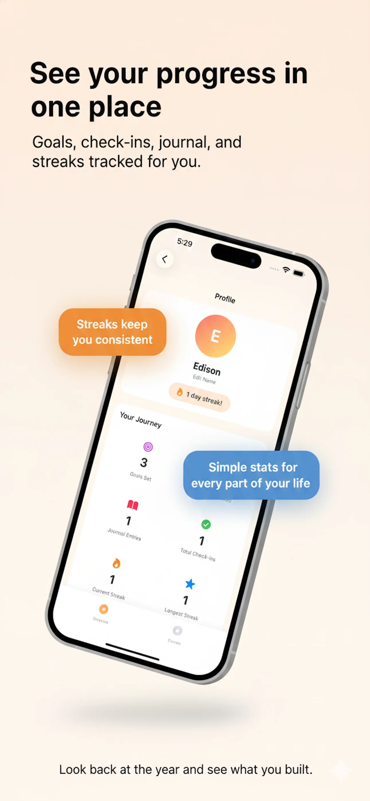 New Year New You :Goal Tracker screenshot 3