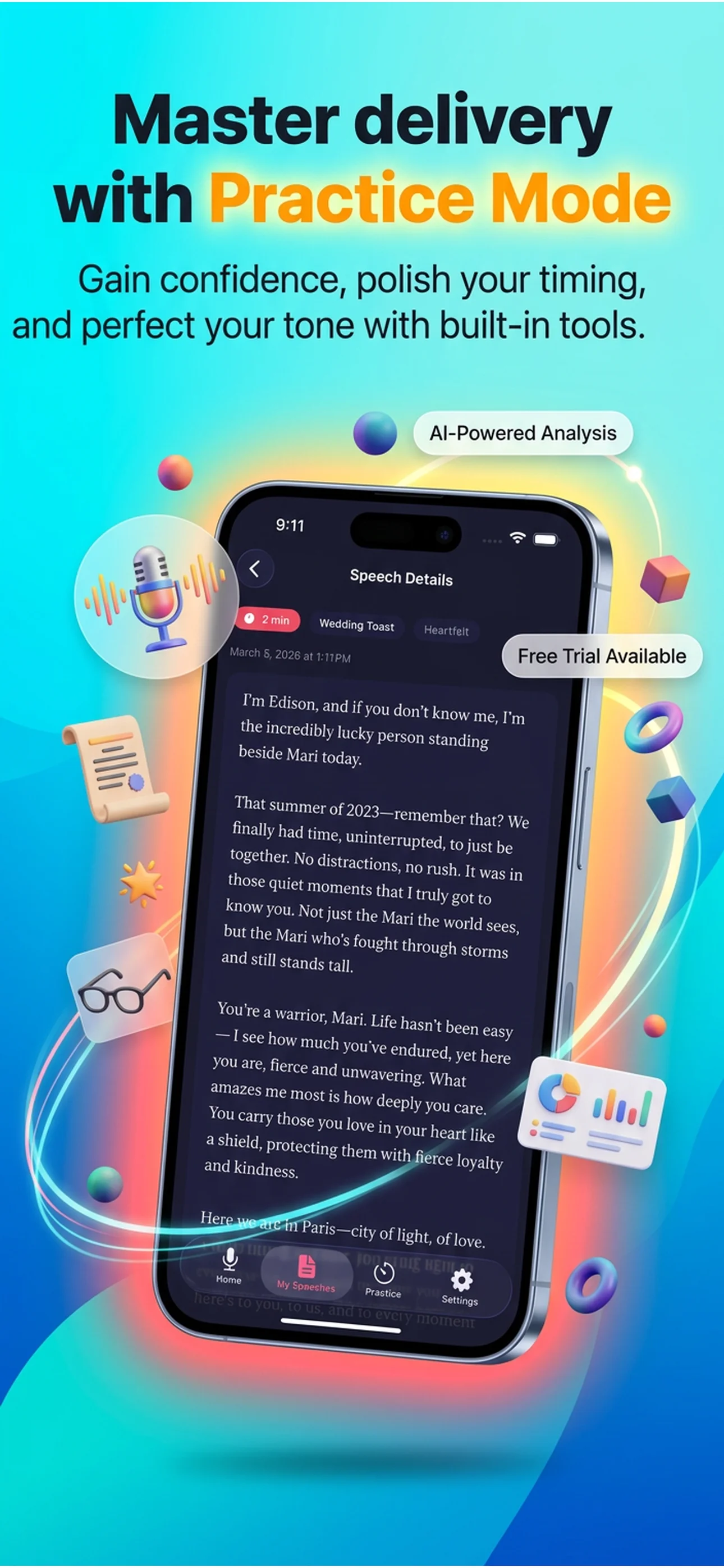 SpeechWriter: Eulogy & Toast screenshot 5