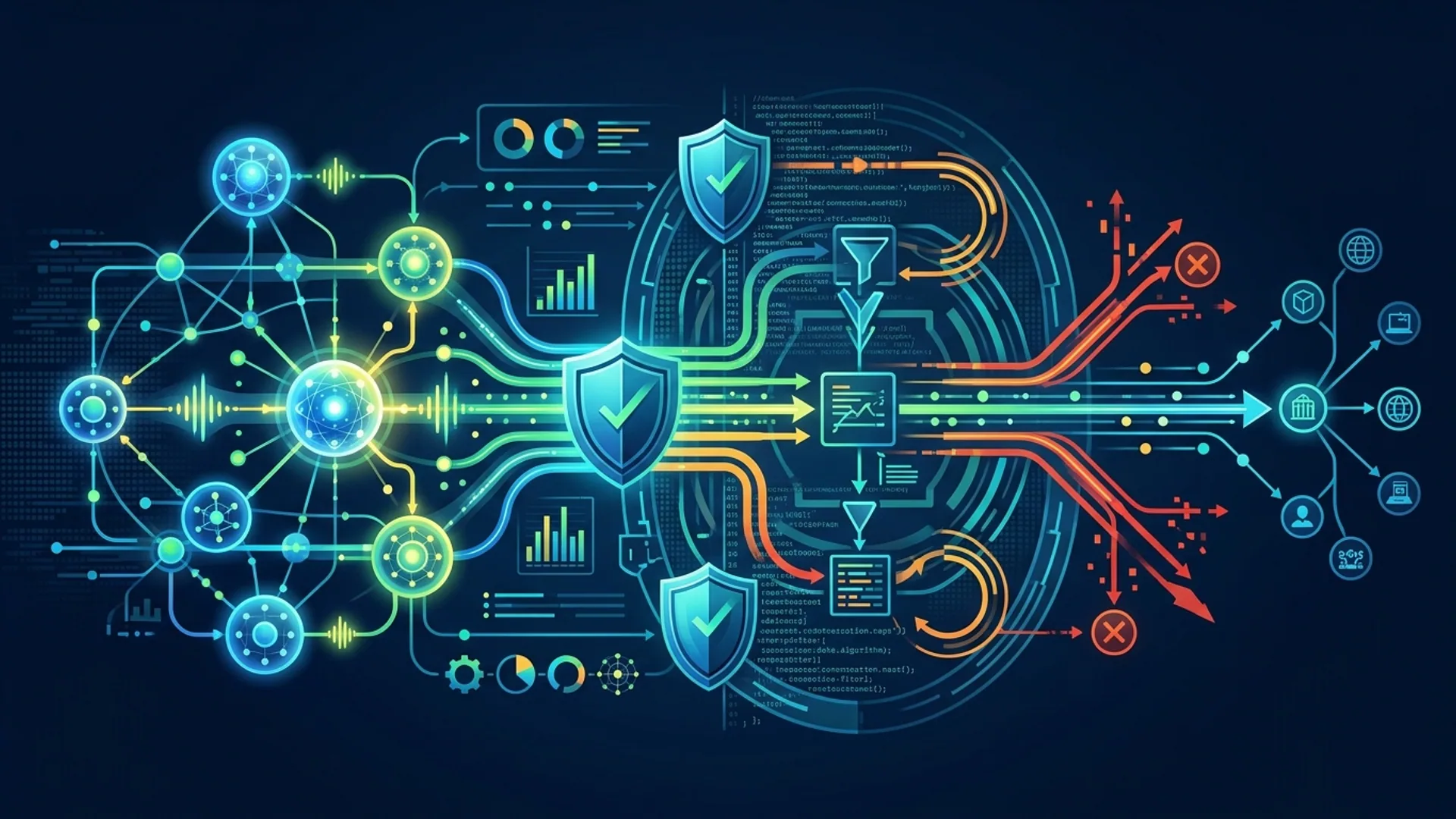 Agent Network Egress Firewall: Control AI Agent Outbound Communications — editorial illustration for AI agent security