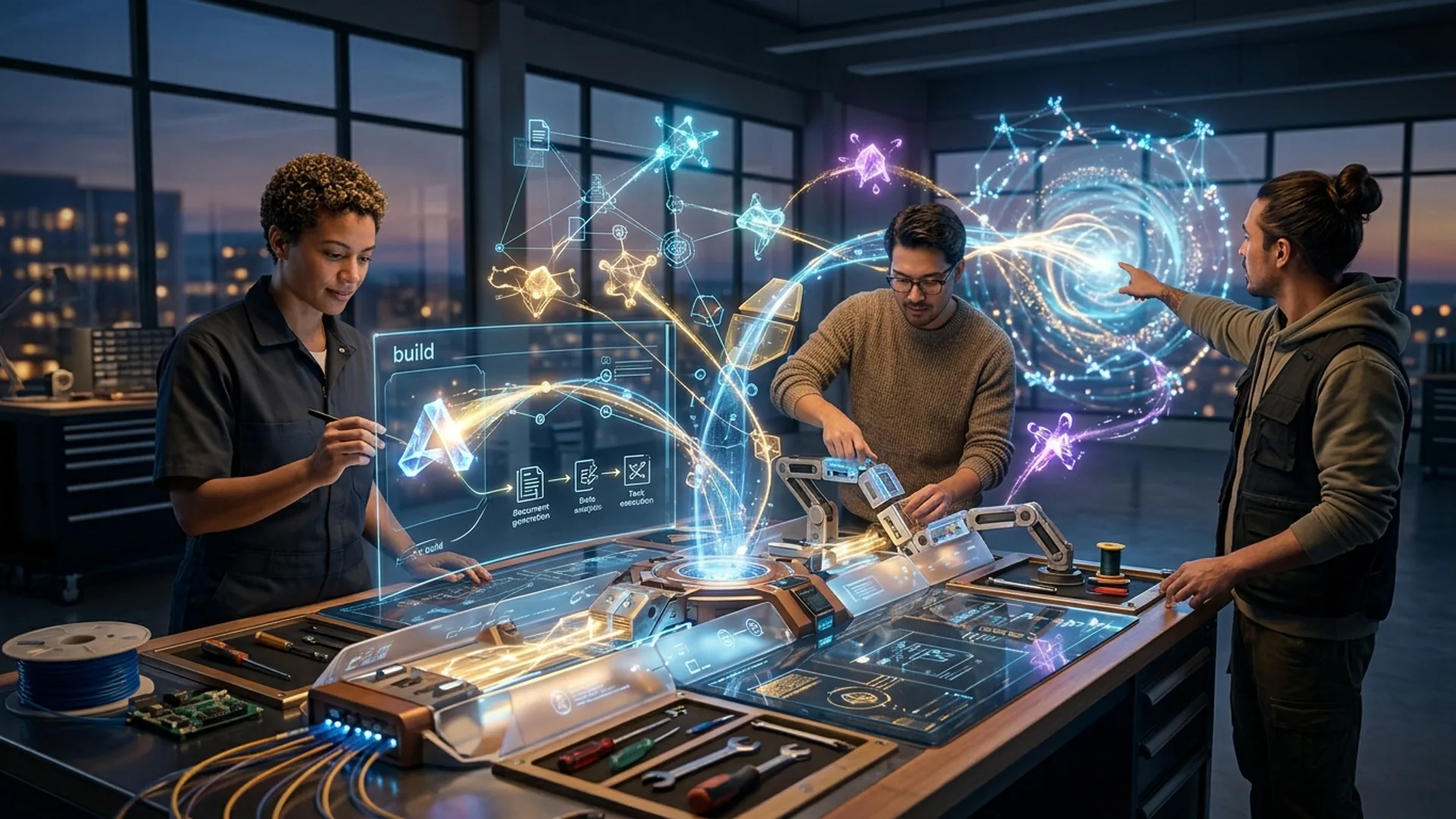 Deep Agents Deploy: Open Source AI Agents for Autonomous Workflows — editorial illustration for deep agents deploy